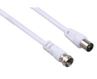 TechniSat Kabel antenowy IEC-F 3m biały - 1286663 - zdjęcie 1
